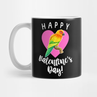 Happy Valentine's Day - Sun Conure Mug